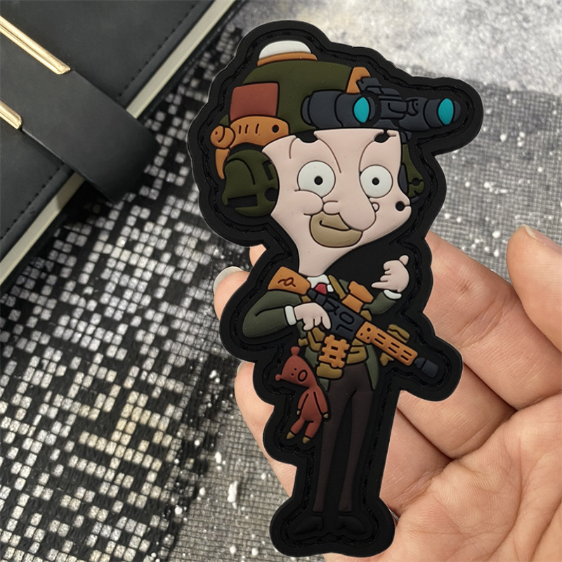 Furoshiki Wrap Cloth - Interesting Sir Morale Patch PVC Tactical