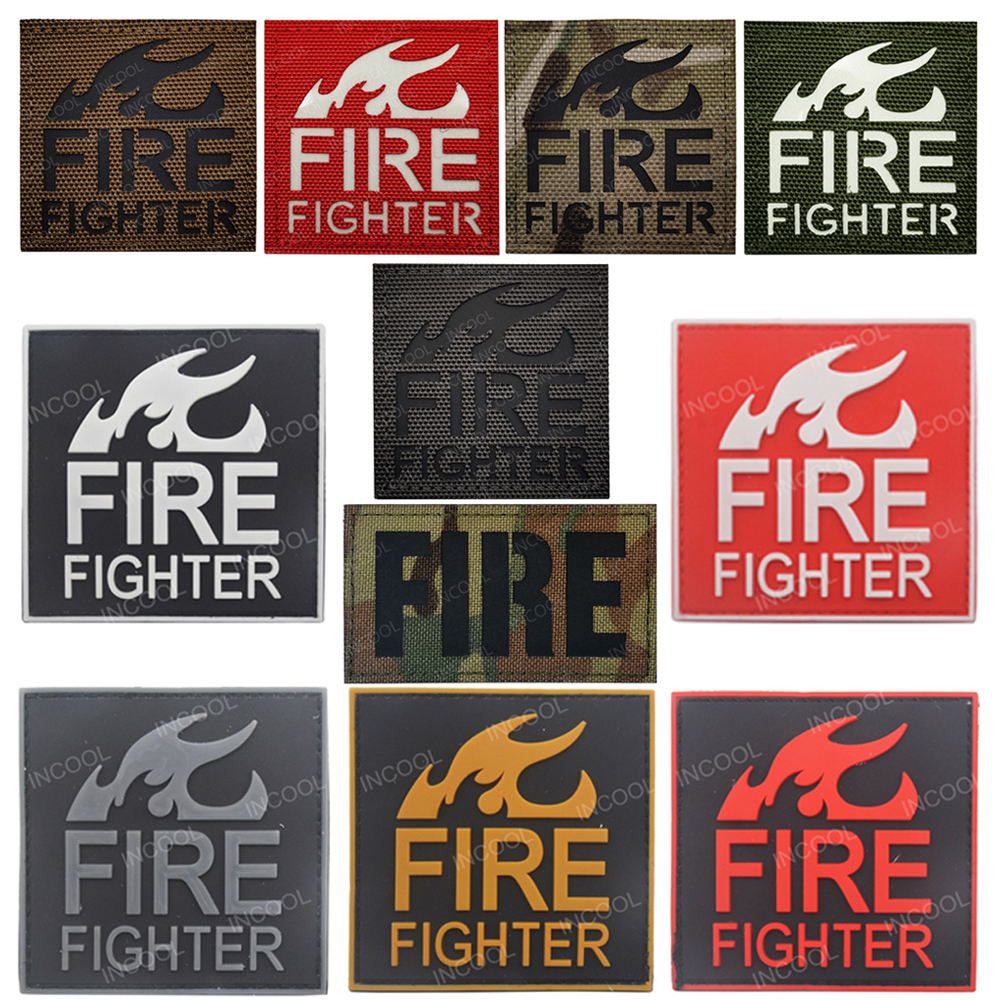 Furoshiki Wrap Cloth - Reflective Glow in Dark Fire Fighter