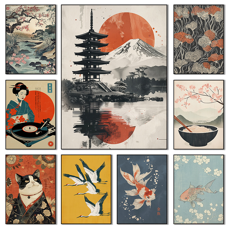 Japan Lifestyle And Culture - Culture of Japan Artwork Elegant Crane