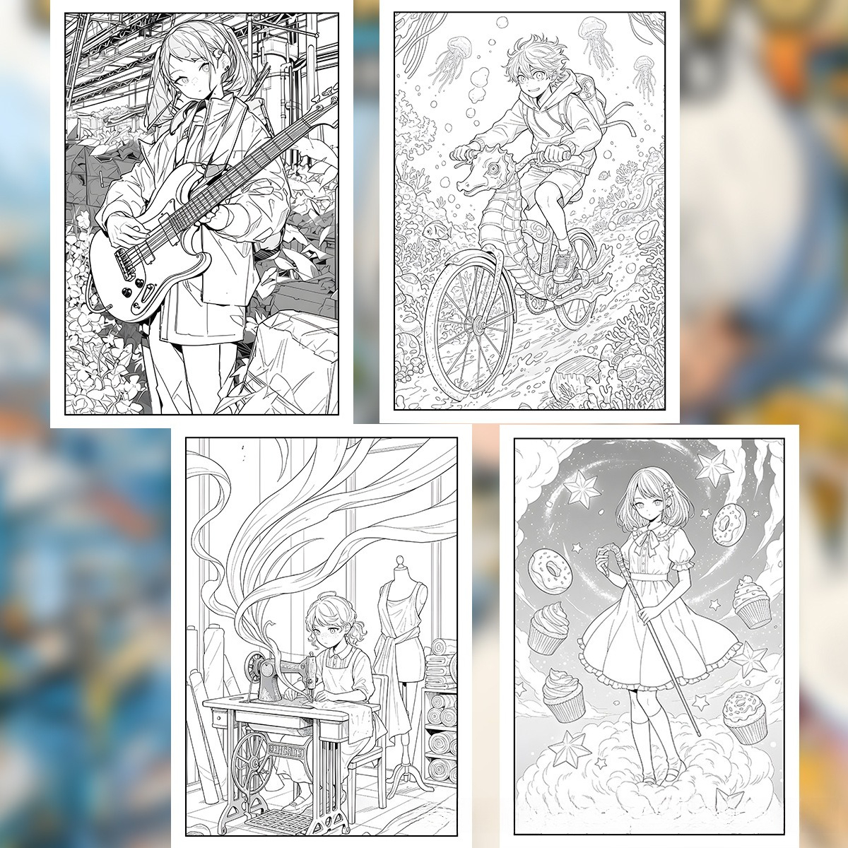 Life in Tokyo Coloring Book 24 - Japanese Lifestyle Books のレビューと価格