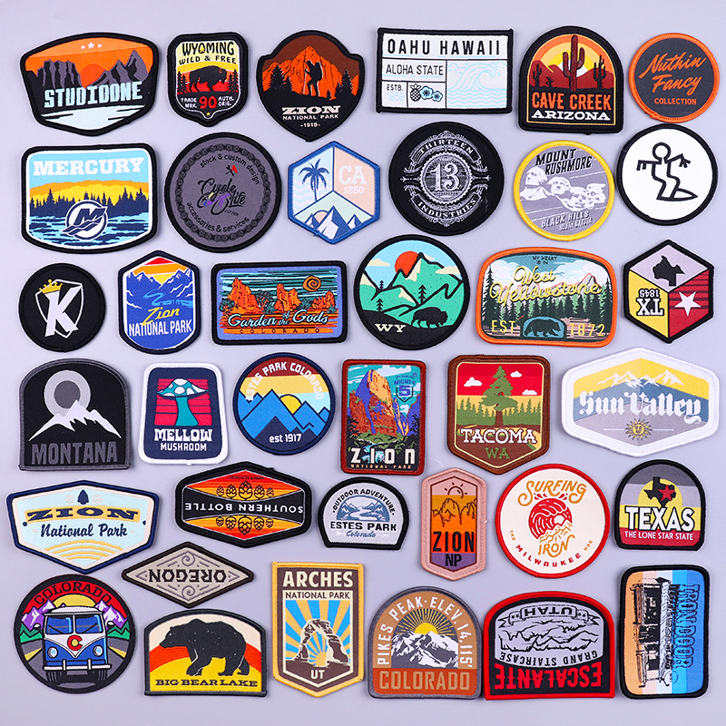 Outdoor Adventure Patches For  - Furoshiki Wrap Cloth のレビューと価格
