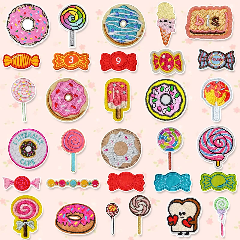 10pcs Candy Donut Ironing Patc - Furoshiki Wrap Cloth のレビューと価格