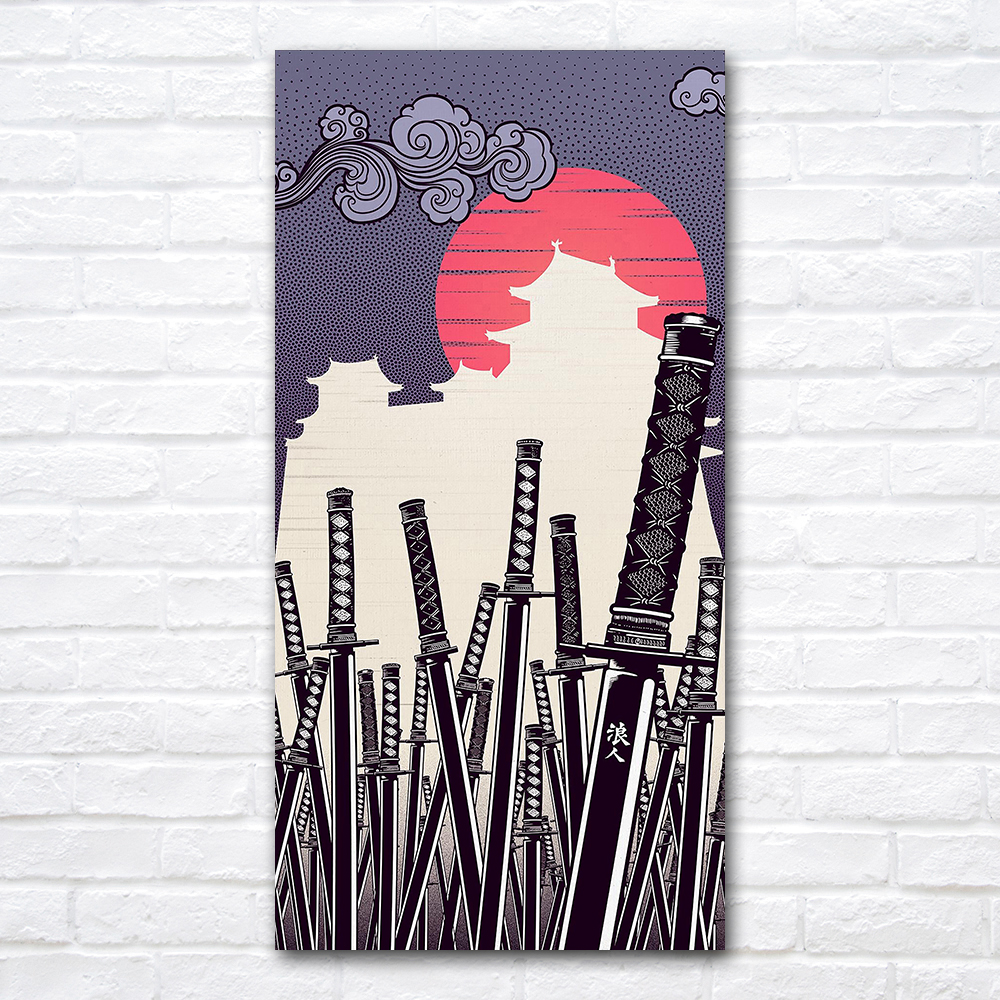 Japanese Katana Canvas Paintin - Japanese Lifestyle Home のレビューと価格