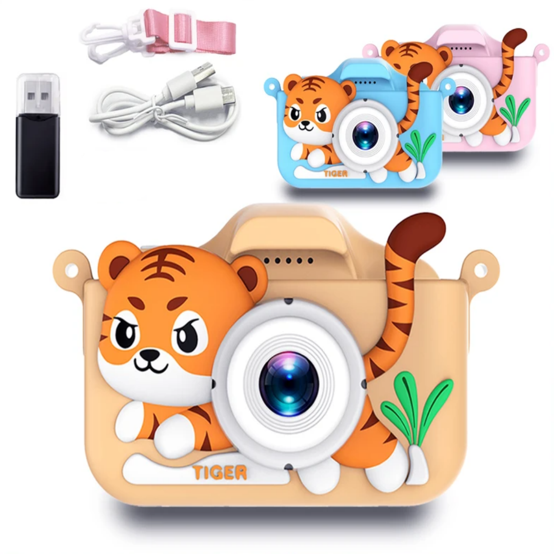 Kids Mini Camera Cartoon Tiger - Japanese Kids Lifestyle のレビューと価格