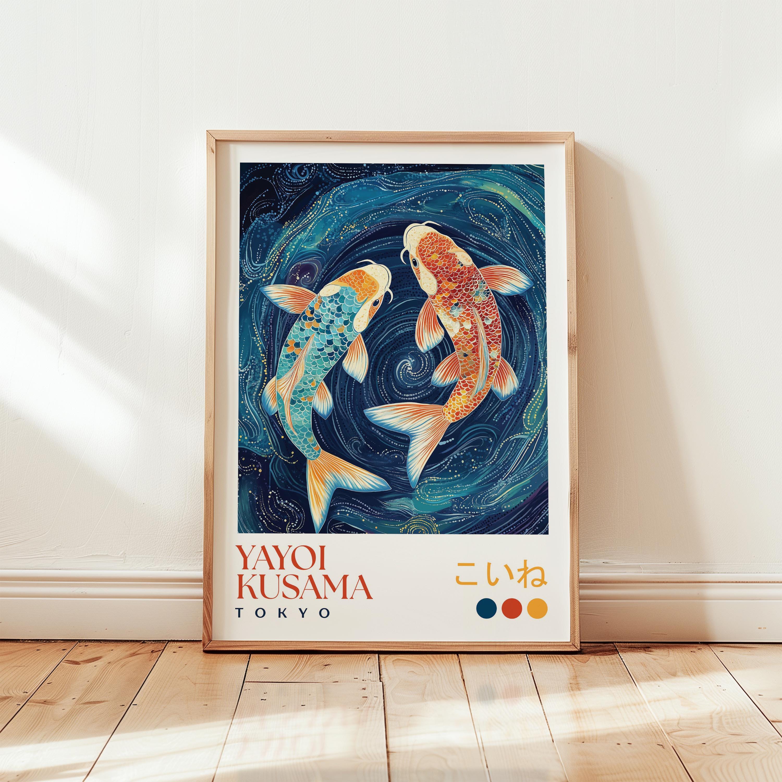 Japanese Red Koi Fish Canvas P - Japanese Lifestyle Gifts のレビューと価格