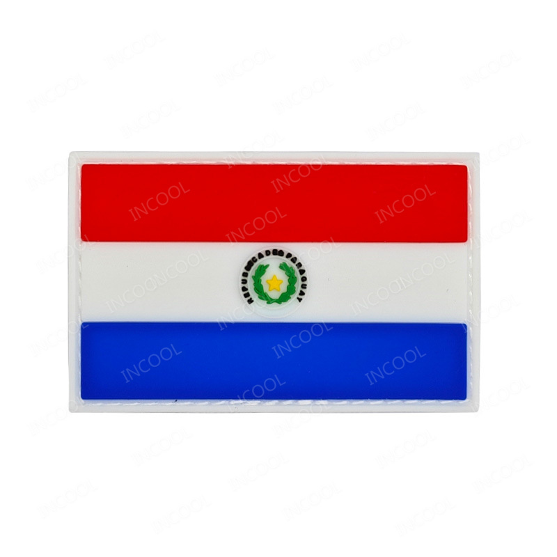 Paraguay Flag Embroidered Patc - Furoshiki Wrap Cloth のレビューと価格
