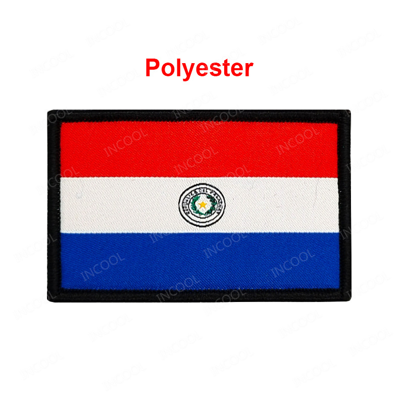 Paraguay Flag Embroidered Patc - Furoshiki Wrap Cloth のレビューと価格