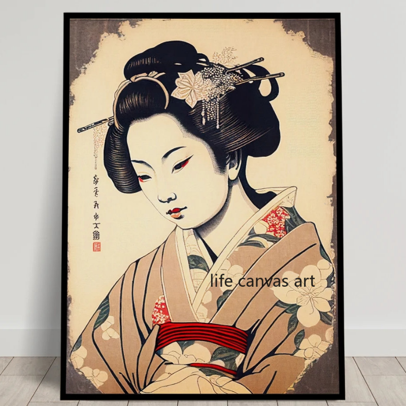 Vintage Japanese Style Ukiyo-e - Japanese Lifestyle Home のレビューと価格