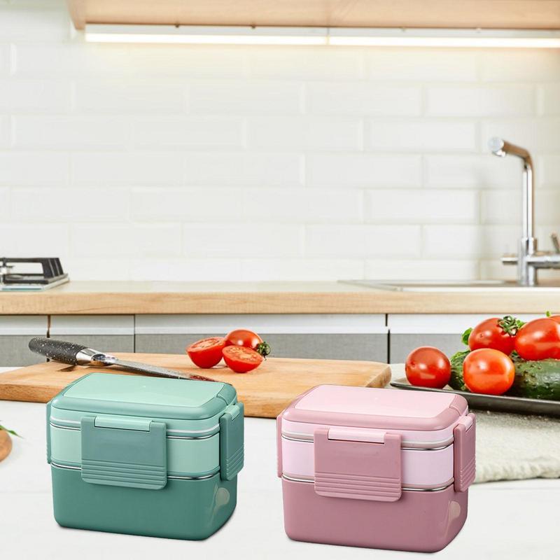 Lunch Containers For Adults Ha - Bento Box Two Tier のレビューと価格