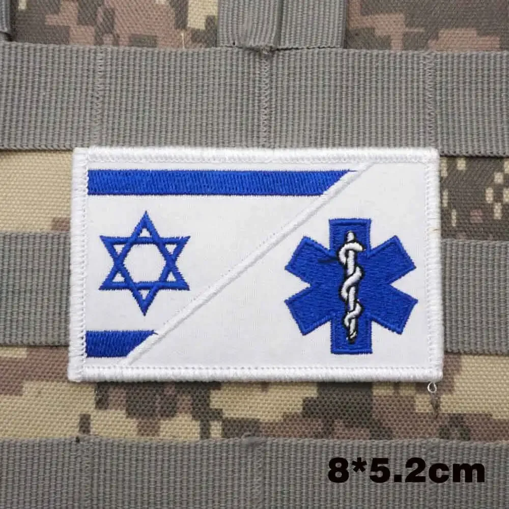 Israel Flag Embroidered Milita - Furoshiki Wrap Cloth のレビューと価格