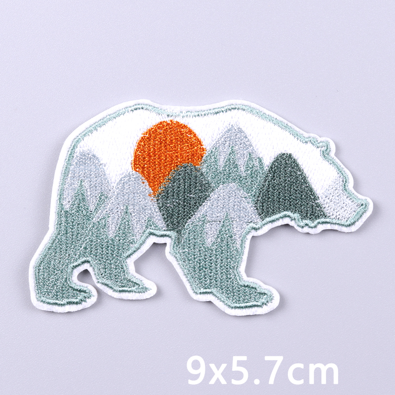 Animal Mountains Applique Embr - Furoshiki Wrap Cloth のレビューと価格