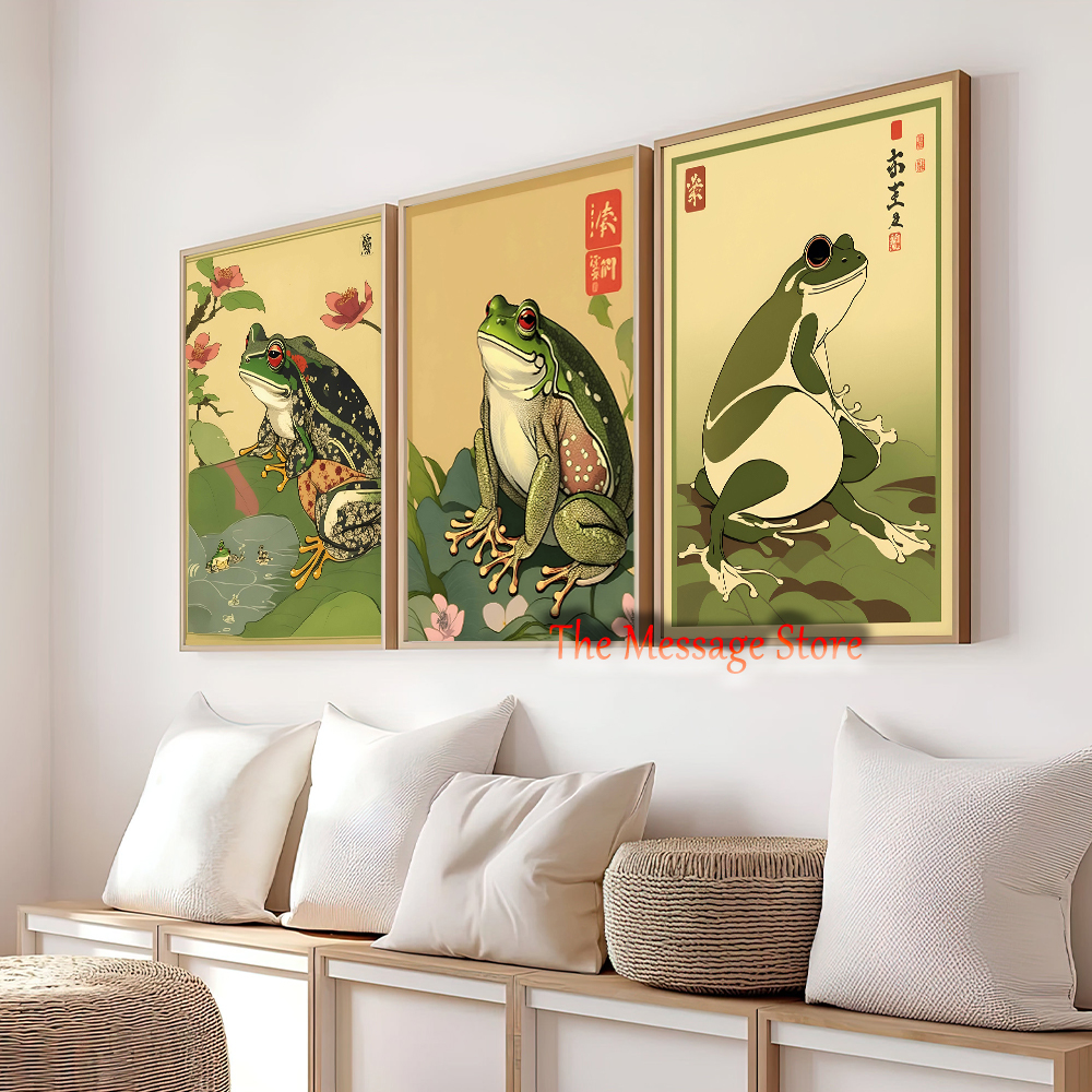 Japanese Frog Art Vintage Frog - Japanese Lifestyle Home のレビューと価格