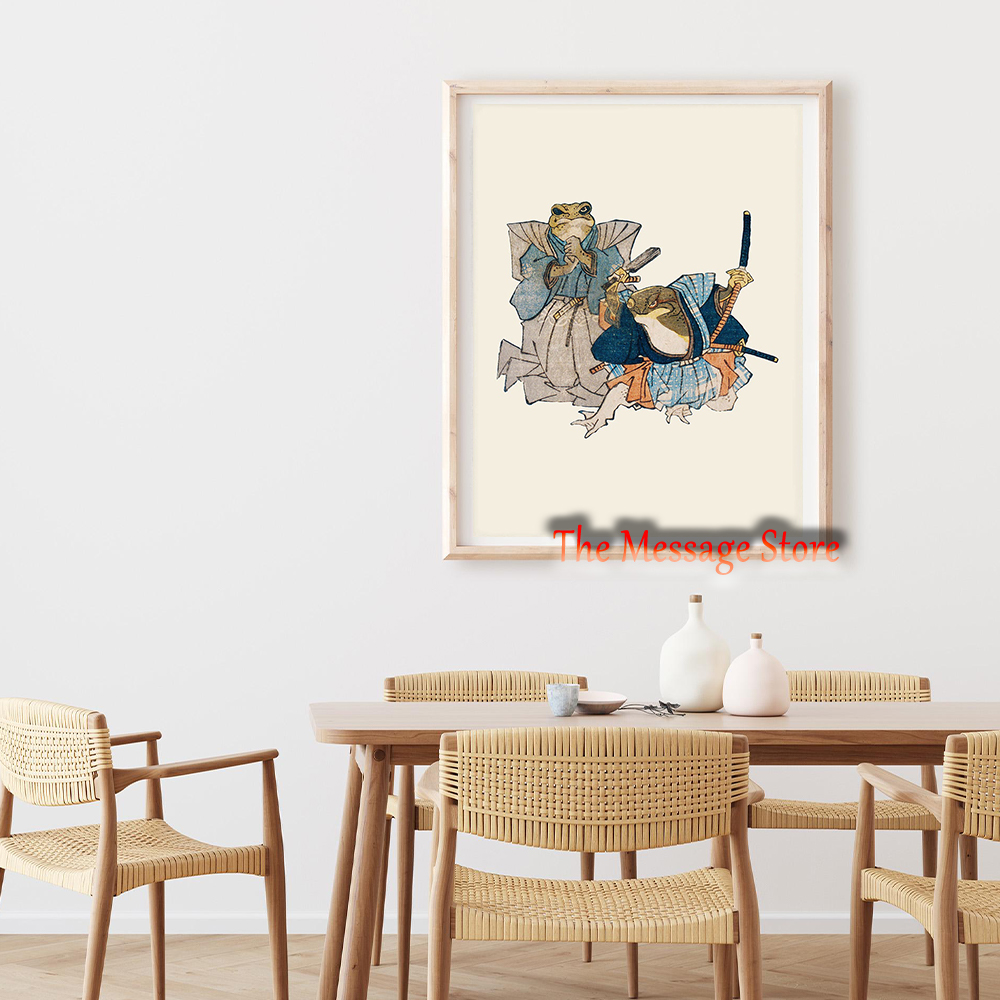 Japanese Frog Art Vintage Frog - Japanese Lifestyle Home のレビューと価格