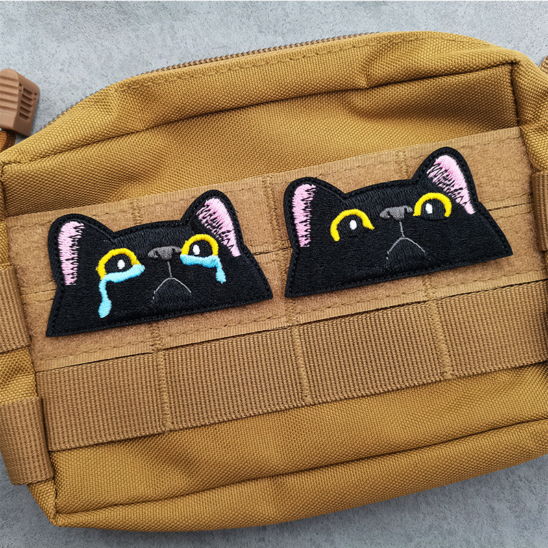Cartoon Cat embroidery patch m - Furoshiki Wrap Cloth のレビューと価格