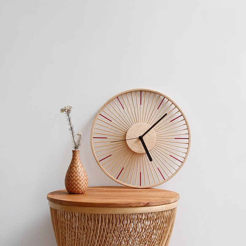 Japanese Simple Wall Clock Hig - Japanese Lifestyle Home のレビューと価格