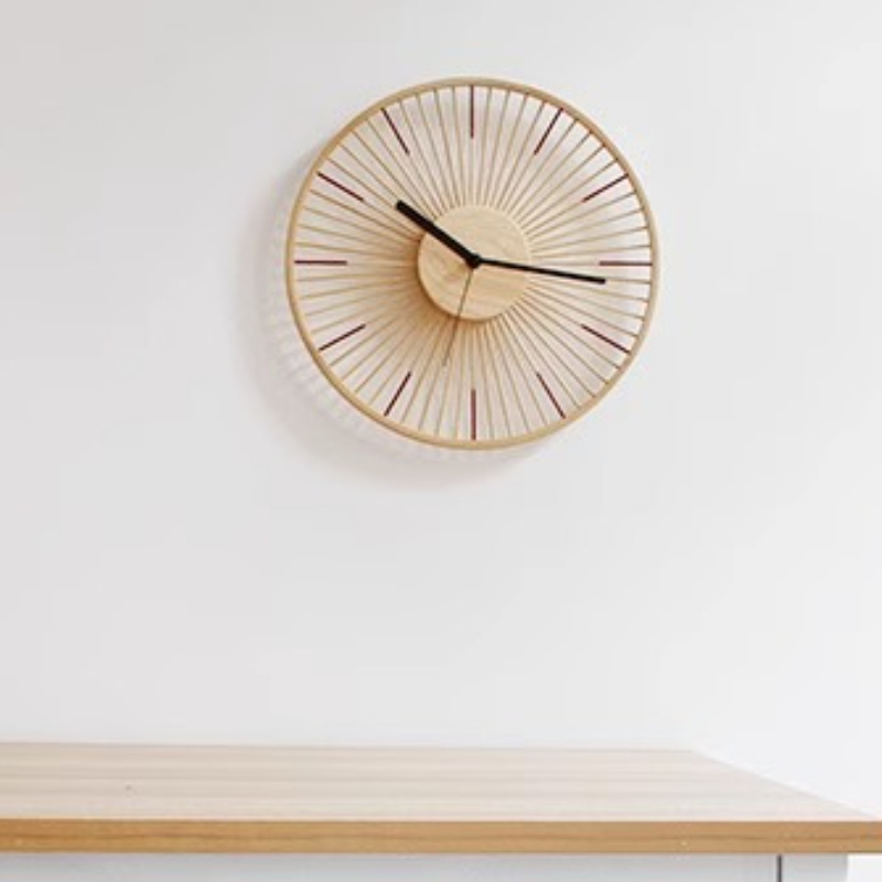 Japanese Simple Wall Clock Hig - Japanese Lifestyle Home のレビューと価格